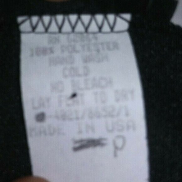 PARTY TOP womens GOLD BLACK vintage European Club Sz M MADE IN USA V neck - Picture 6 of 6